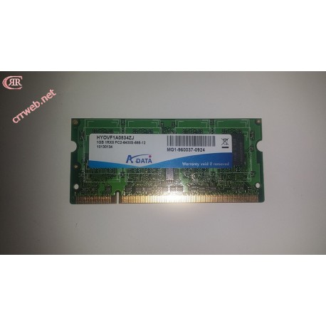 SO-DIMM AData 1GB DDR2 667 MHz Usado